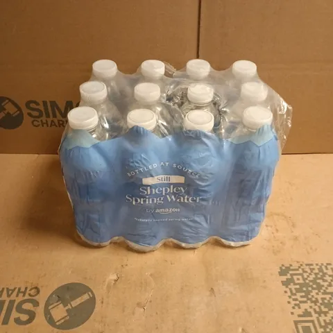 12 PACK OF STILL SHEPLEY SPRING WATER (12X500ML)