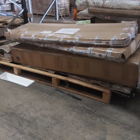 PALLET OF ASSORTED FURNITURE PARTS ECT
