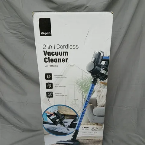 BOXED KEPLIN 2IN1 CORDLESS VACUUM CLEANER
