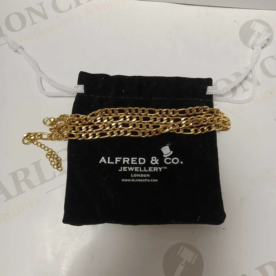 ALFRED & CO JEWELLERY GOLD CHAIN NECKLACE 