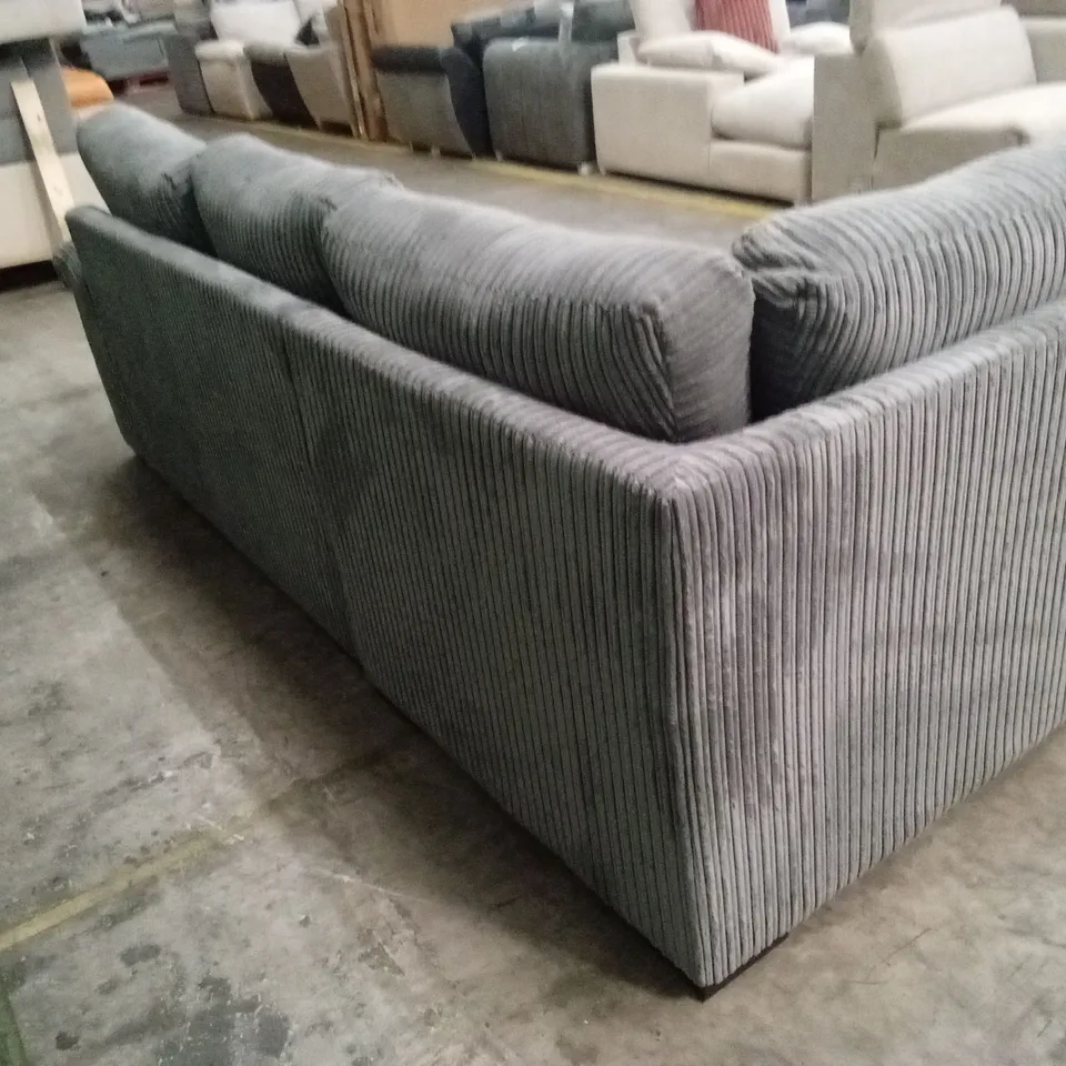 AMALFI STANDARD BACK FABRIC LEFT HAND CORNER CHAISE SOFA RRP £949