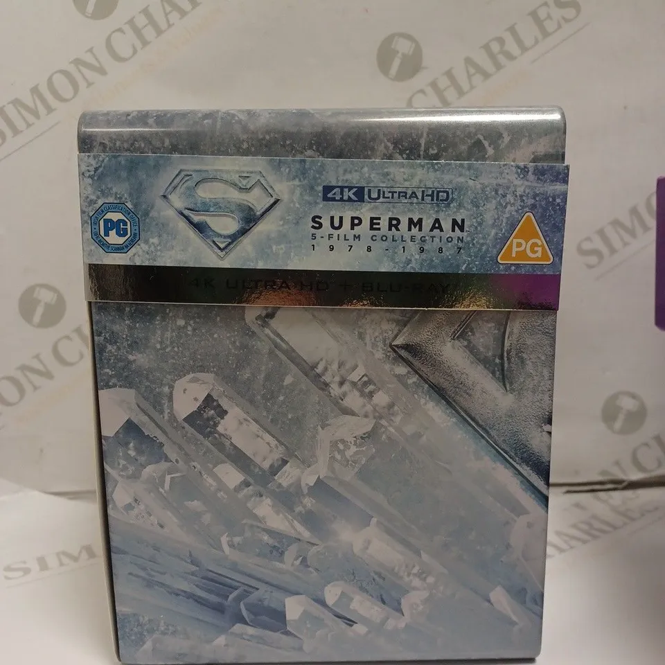 BOXED SEALED SUPERMAN 5 FILM 4K ULTRA HD COLLECTION 