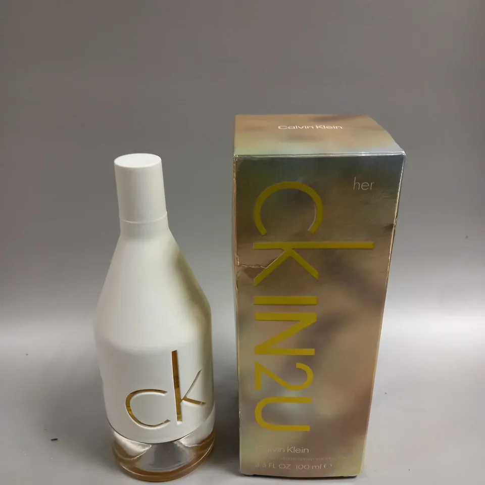 BOXED CALVIN KLEIN CKIN2U HER EAU DE TOILETTE- 100ML