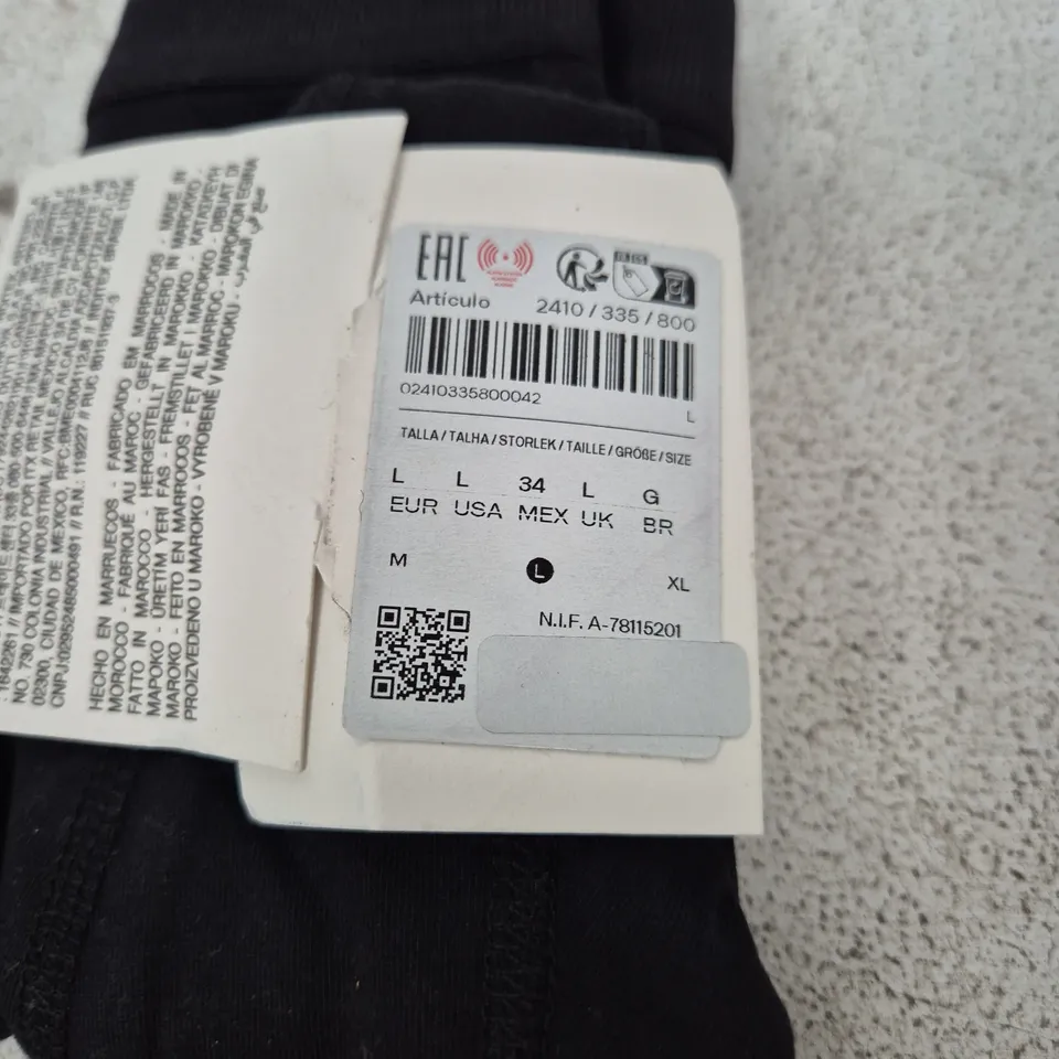 MASSIMO DUTTI BOXER SHORTS – MEN'S BLACK, UK L