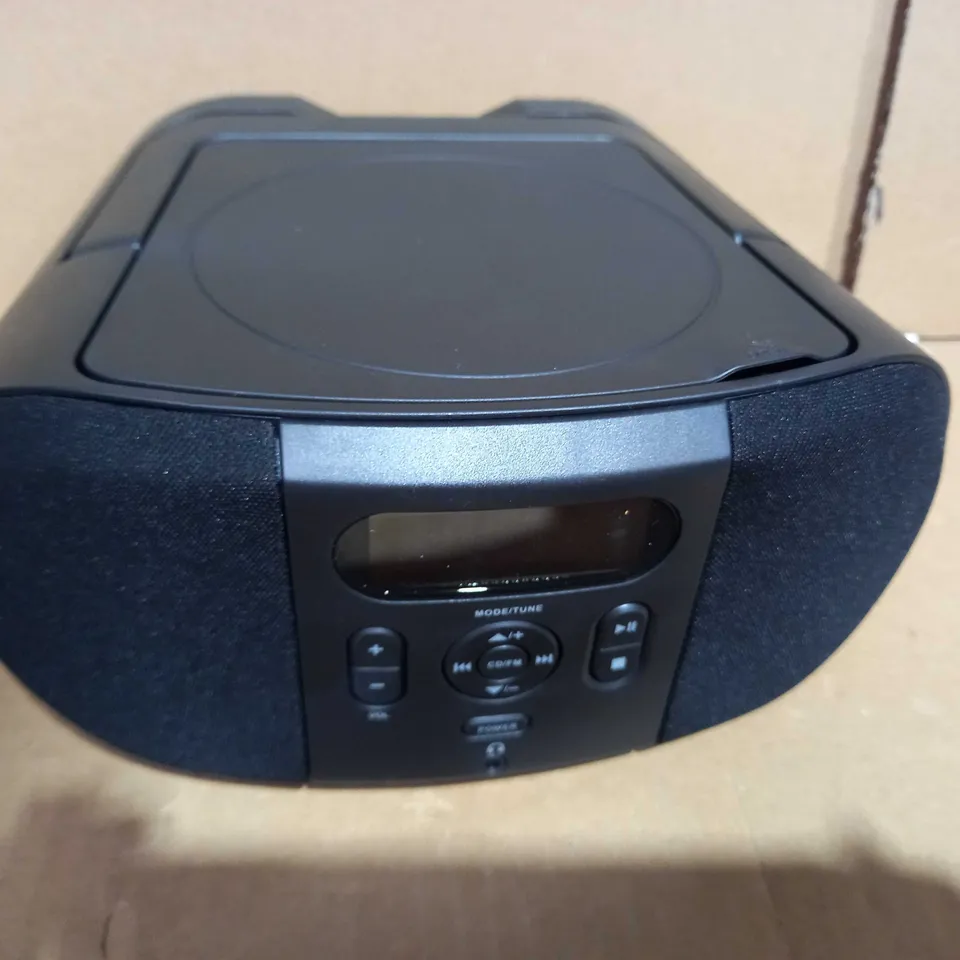 ASDA CD BOOMBOX IN BLACK