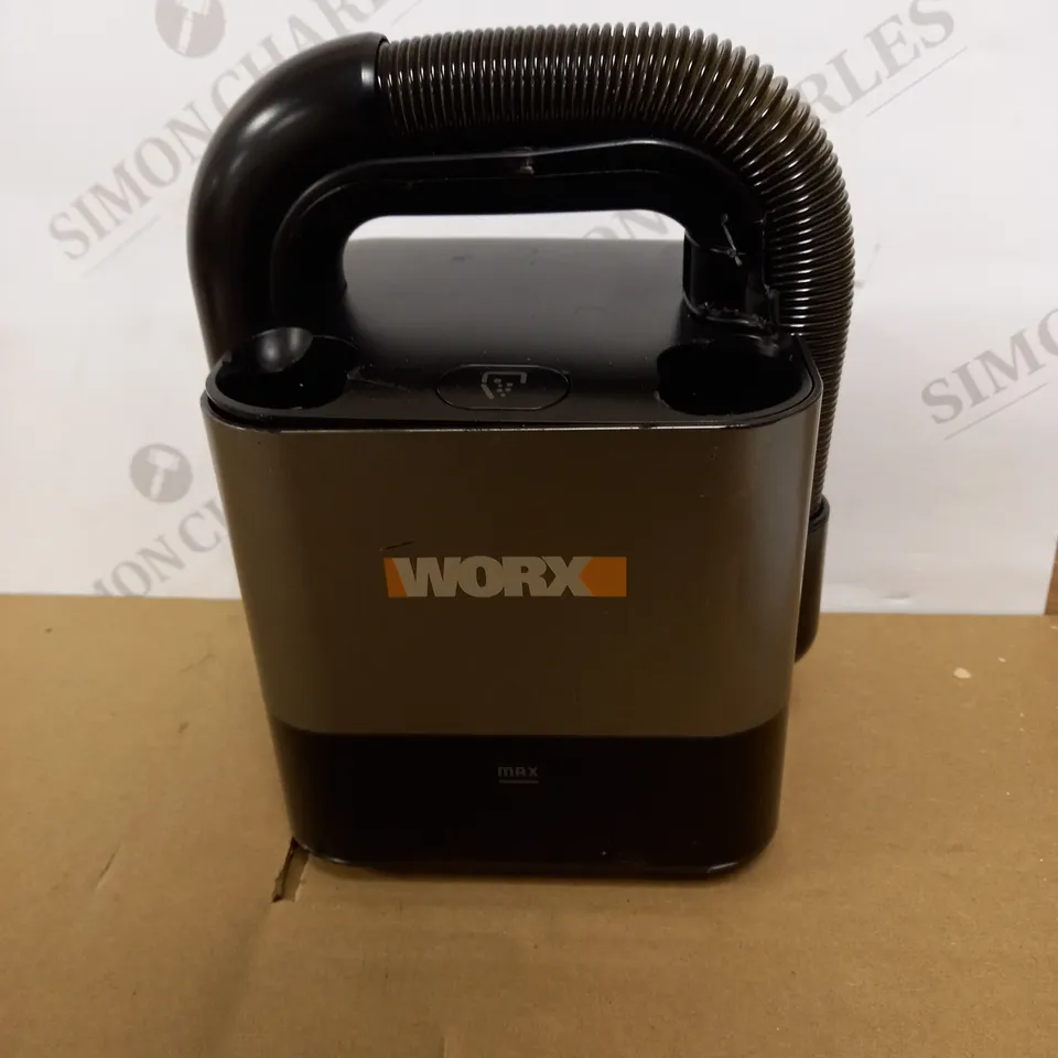WORX WX030.9 18V (20V MAX) CUBEVAC CORDLESS COMPACT VACUUM CLEANER - BARE UNIT, BLACK
