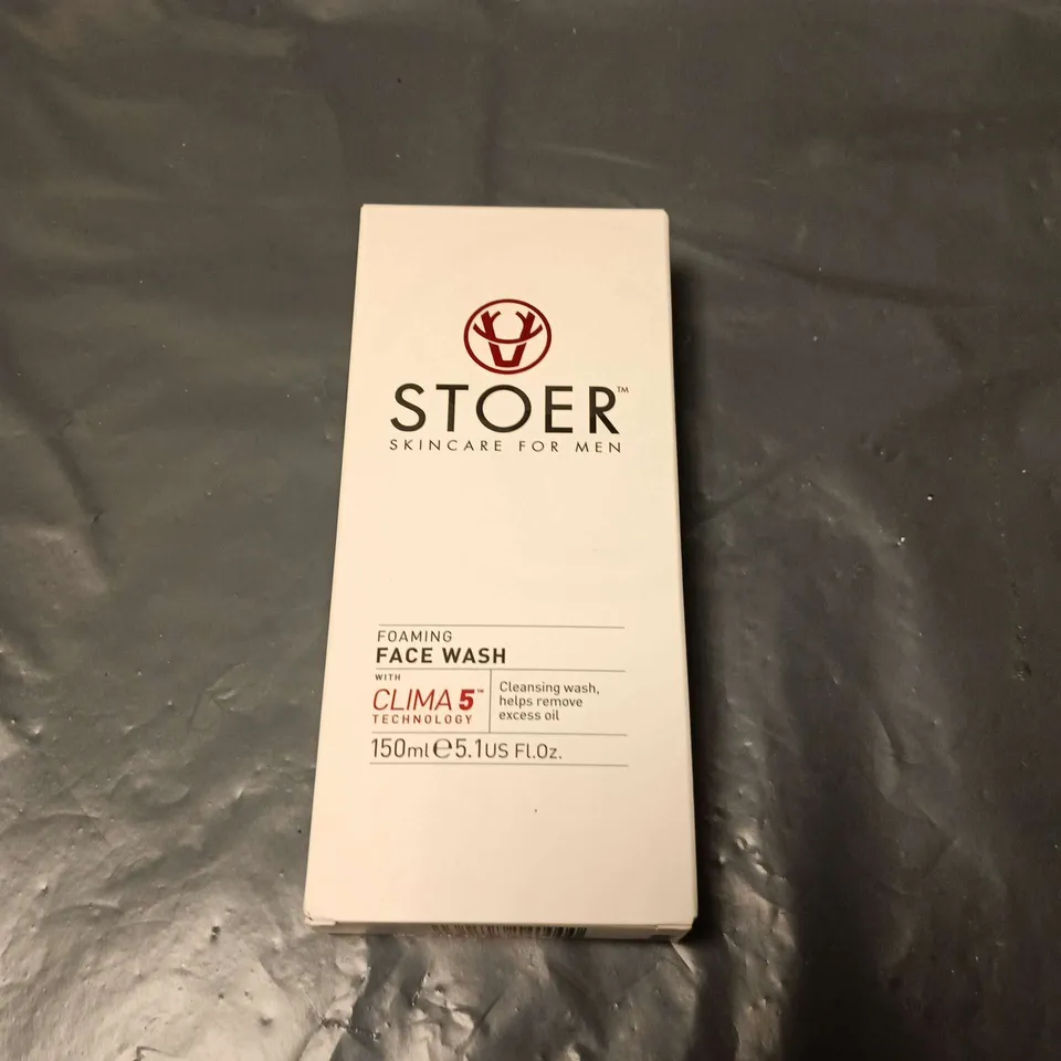 STOER SKINCARE FOR MEN FOAMING FACE WASH WITH CLIMA5 TECHNOLOGY – 150 ML