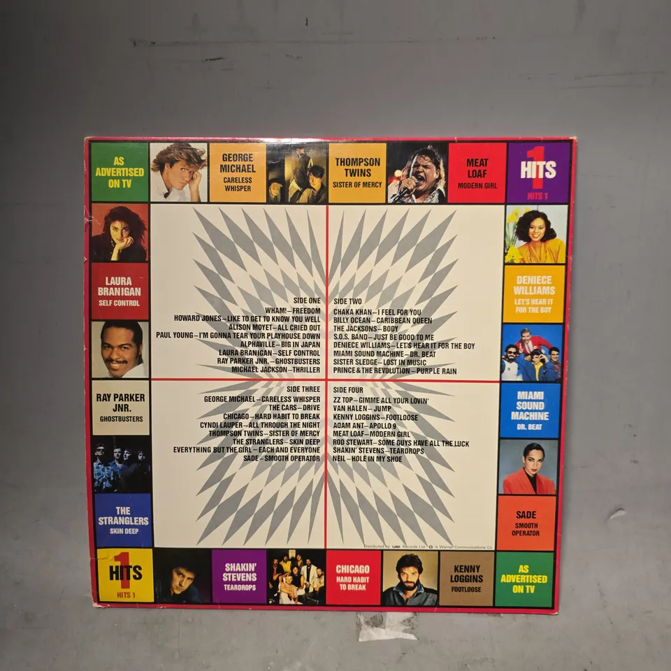 THE HITS ALBUM 32 ORIGINAL HITS VINYL