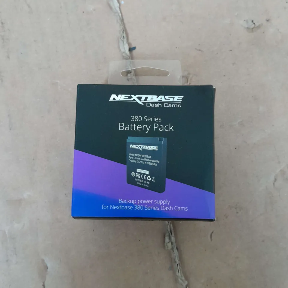 NEXTBASE 380 SERIES BATTERY PACK 