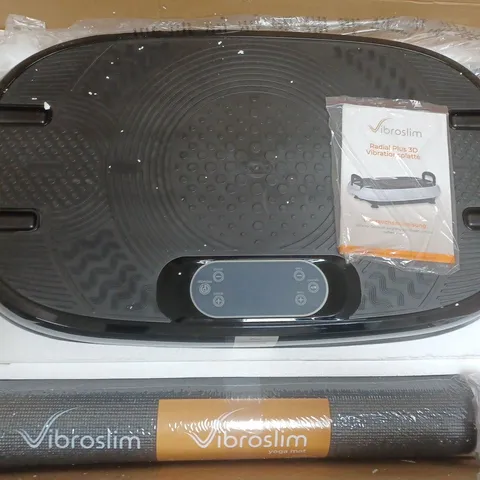 VIBROSLIM RADIAL PLUS 3D VIBRATION PLATE & YOGA MAT