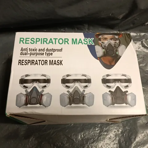 RESPIRATOR MASK BOXED - ANTI-TOXIC & DUSTPROOF DUAL-PURPOSE TYPE 