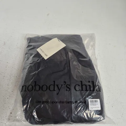 NOBODY'S CHILD NYRA MIDI DRESS – BLACK, UK 12