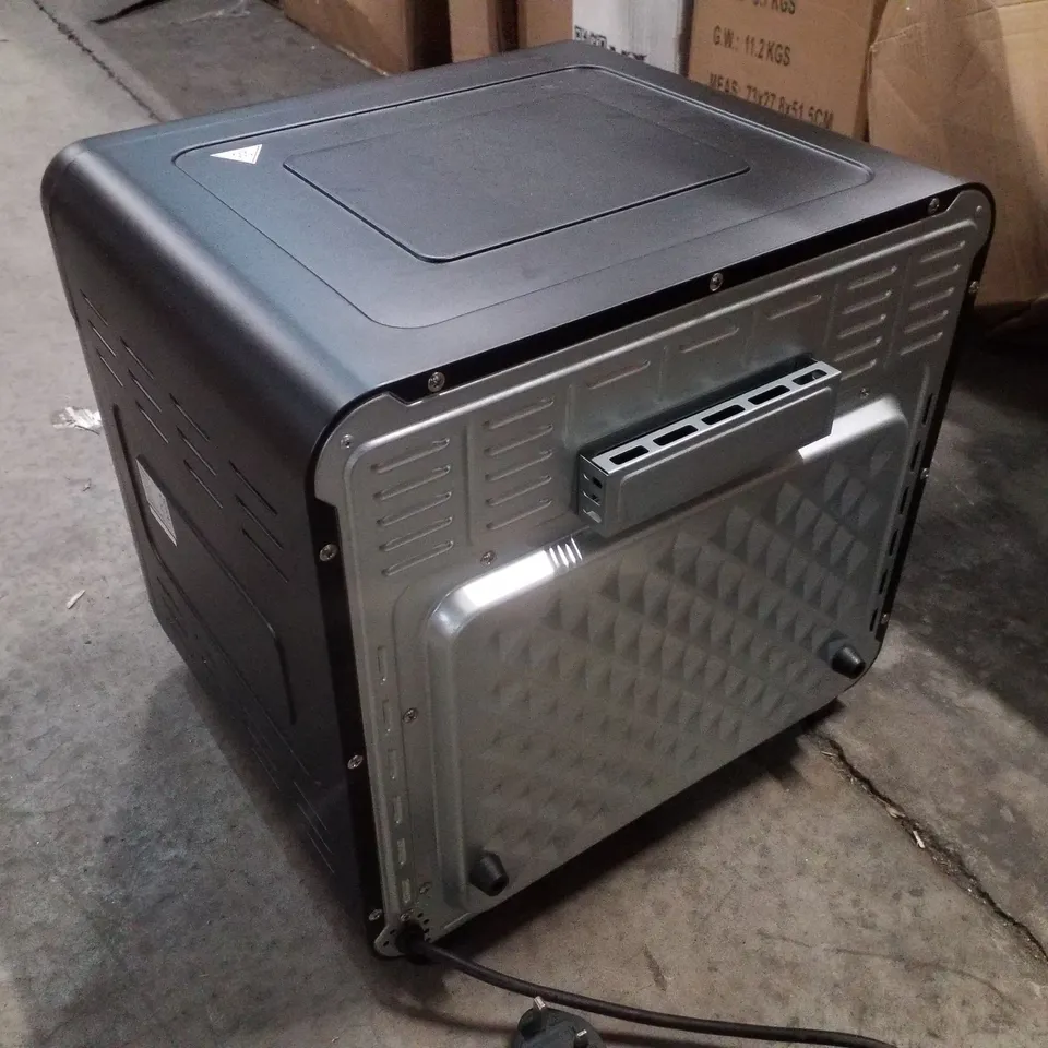 BOXED OMETA 81052 BLACK 28L AIR FRYER OVEN 1500W