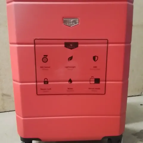 LUGG TRAVEL SUITCASE RED