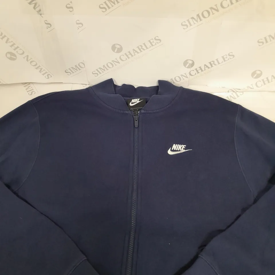 NIKE ZIPPED FLEECE JACKET SIZE S