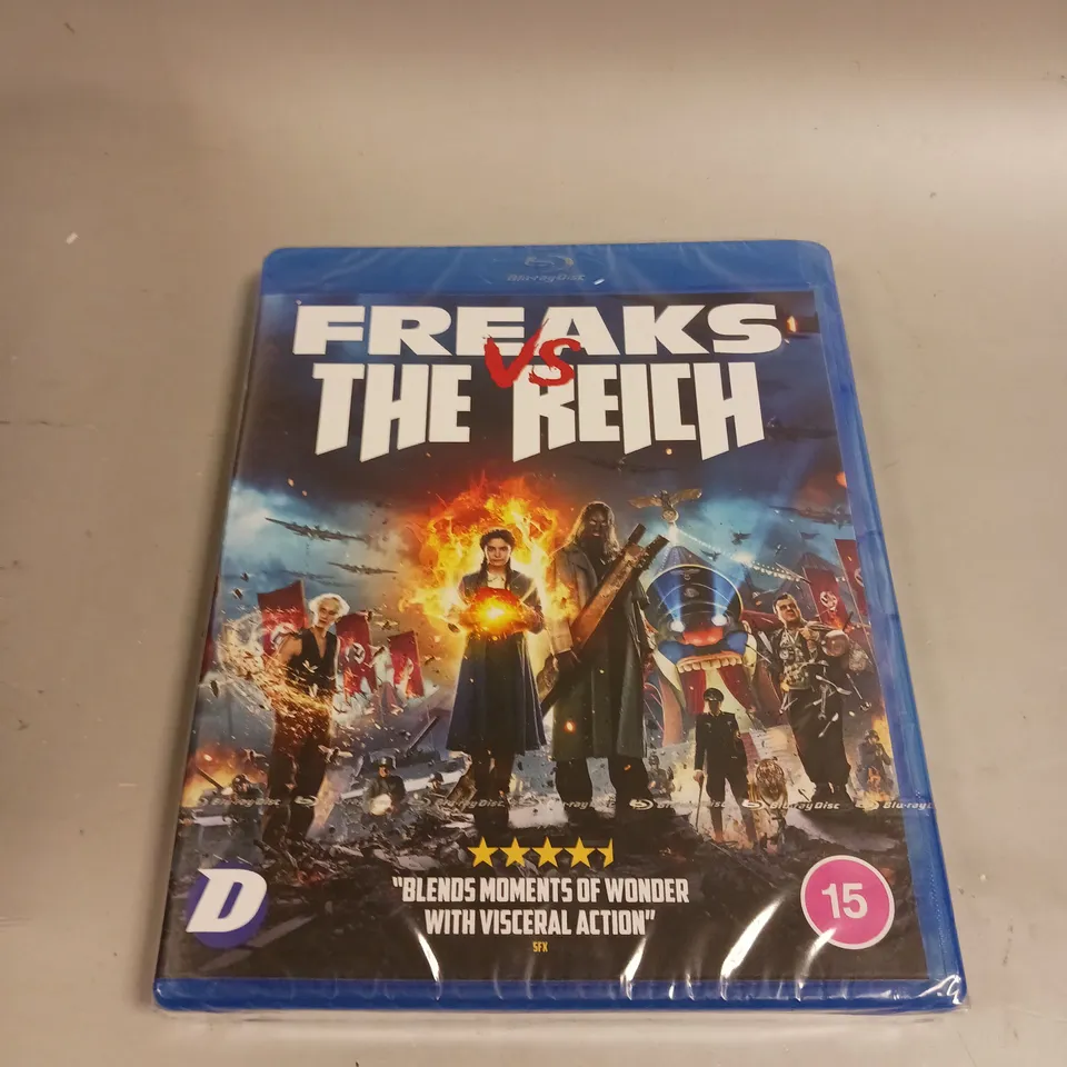 SEALED FREAKS VS THE REICH BLU-RAY 