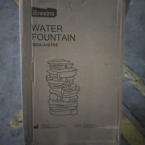 BOXED BREEINS WATER FOUNTAIN AL0755