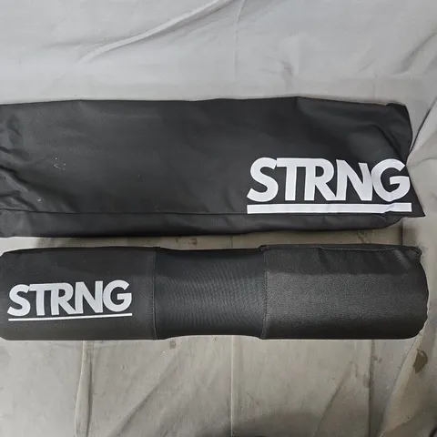 STRNG BLACK EXCERCISE BAR CUSHION SET OF 6 WITH LOGO