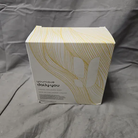 BOXED AND SEALED YOUNIQUE DAILY-YOU LIQUID COLLAGEN SHOT β 30 SACHETS X 25 ML