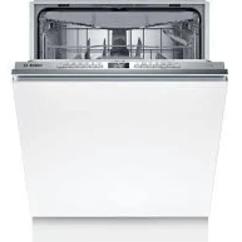 BOXED BOSCH SERIES 4 SMV4HVX00G WIFI CONNECTED FULLY INTEGRATED STANDARD DISHWASHER - STAINLESS STEEL CONTROL PANEL