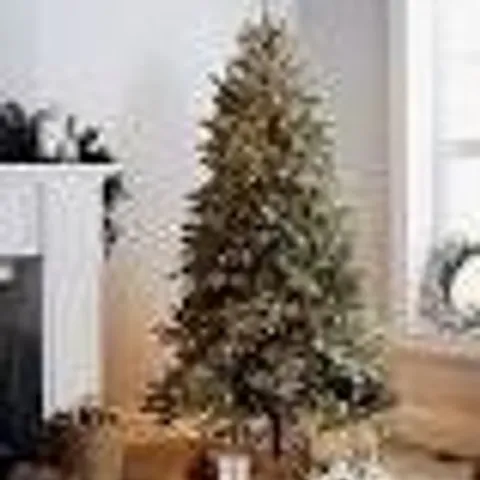 JM BY JULIEN MACDONALD SPARKLING FRAISER CHRISTMAS TREE 7FT - COLLECTION ONLY