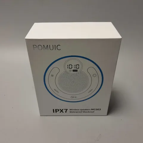 BOXED POMUIC IPX7 WIRELESS SPEAKERS (MC003)