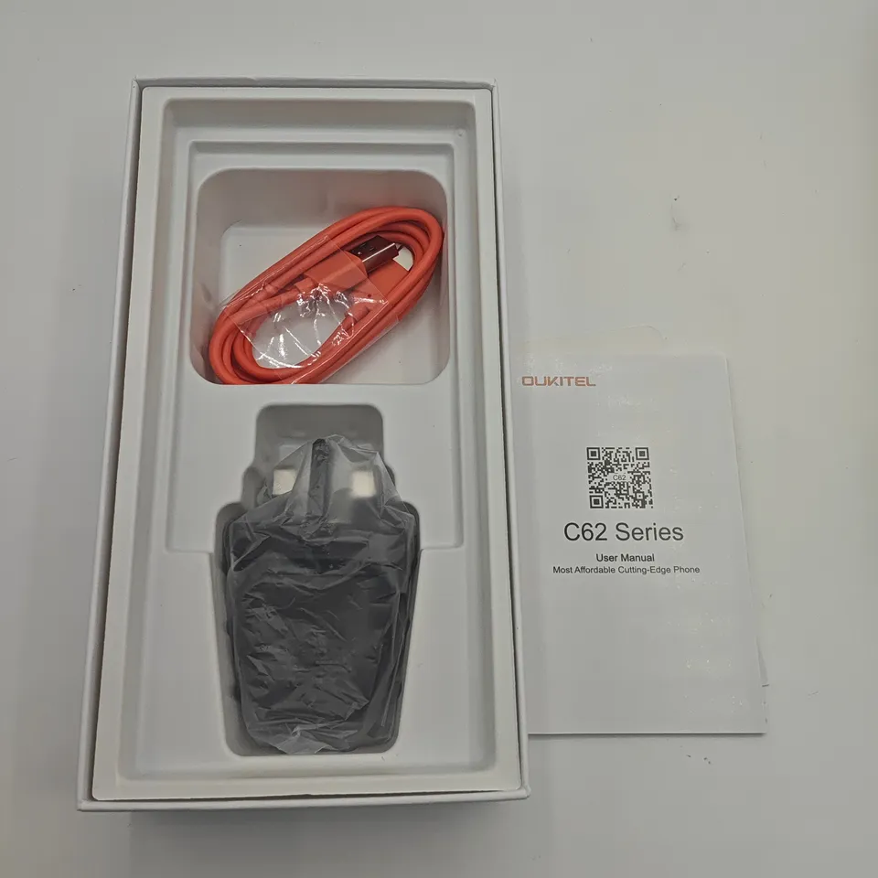 BOXED OUKITEL C62 128GB DIGITAL MOBILE PHONE IN BLUE