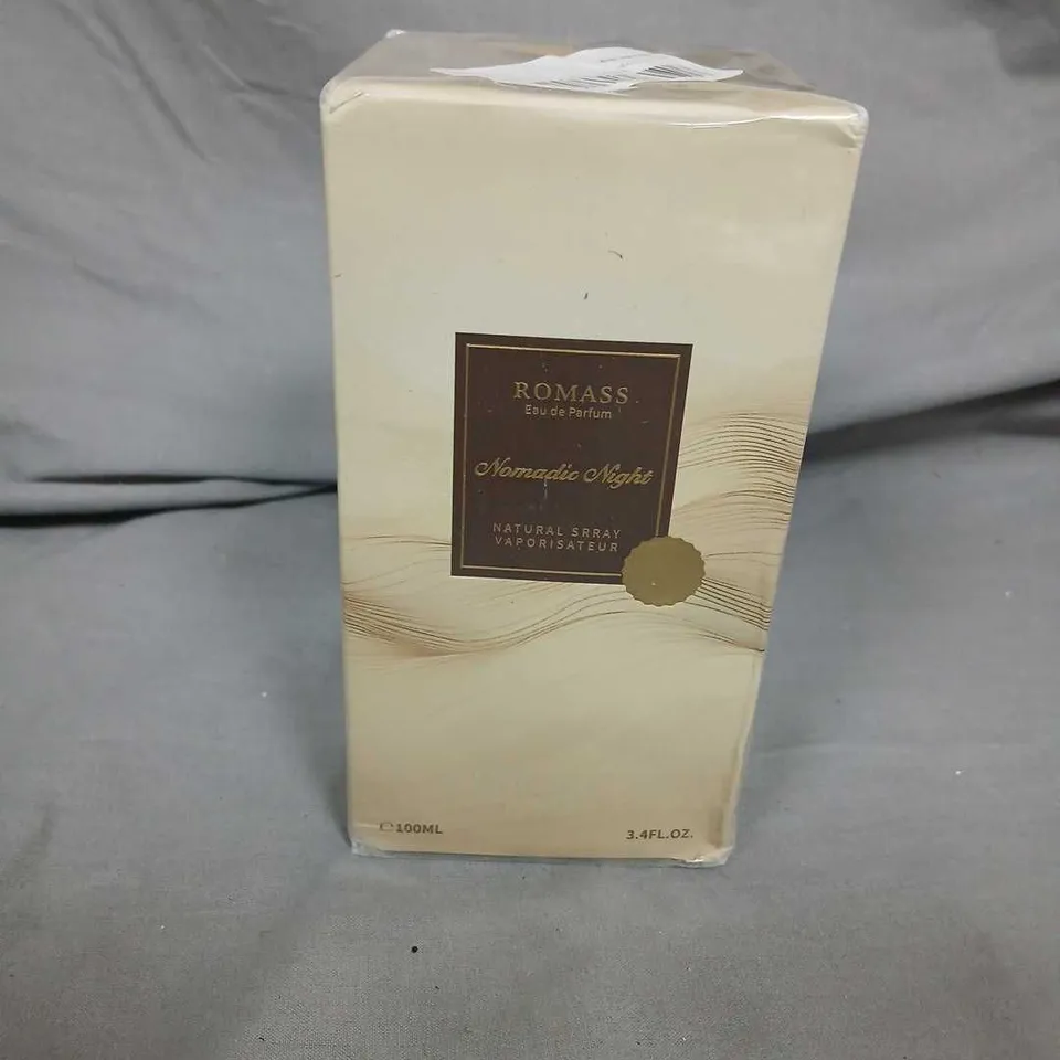 BOXED AND SEALED ROMASS EAU DE PARFUM NOMADIC NIGHT 100ML