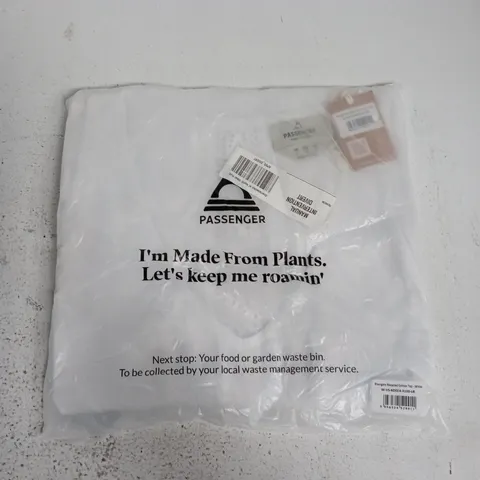 BAGGED RIVERGATE RECYCLED COTTON TOP IN WHITE - LARGE