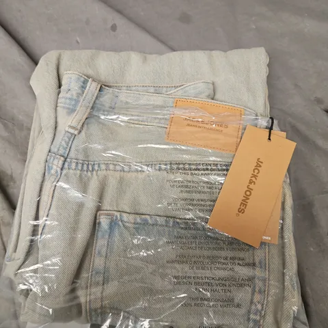 JACK & JONES JEANS – BLUE DENIM, MEN'S, SIZE 30/32