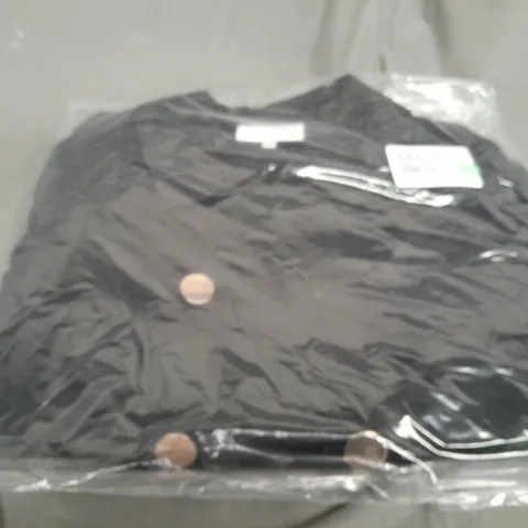 HELENE BERMAN BLACK BUTTON JACKET - SIZE 16