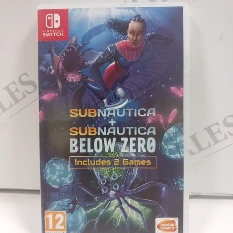 NINTENDO SWITCH SUBNAUTICA + SUBNAUTICA BELOW ZERO