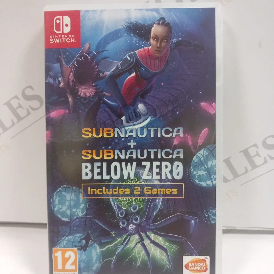 NINTENDO SWITCH SUBNAUTICA + SUBNAUTICA BELOW ZERO 