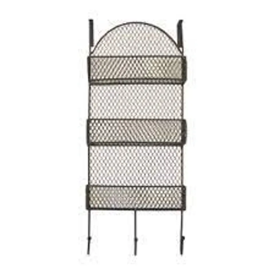 BOXED MORISSETTEVOVER THE DOOR 3 TIER SHOWER CADDY
