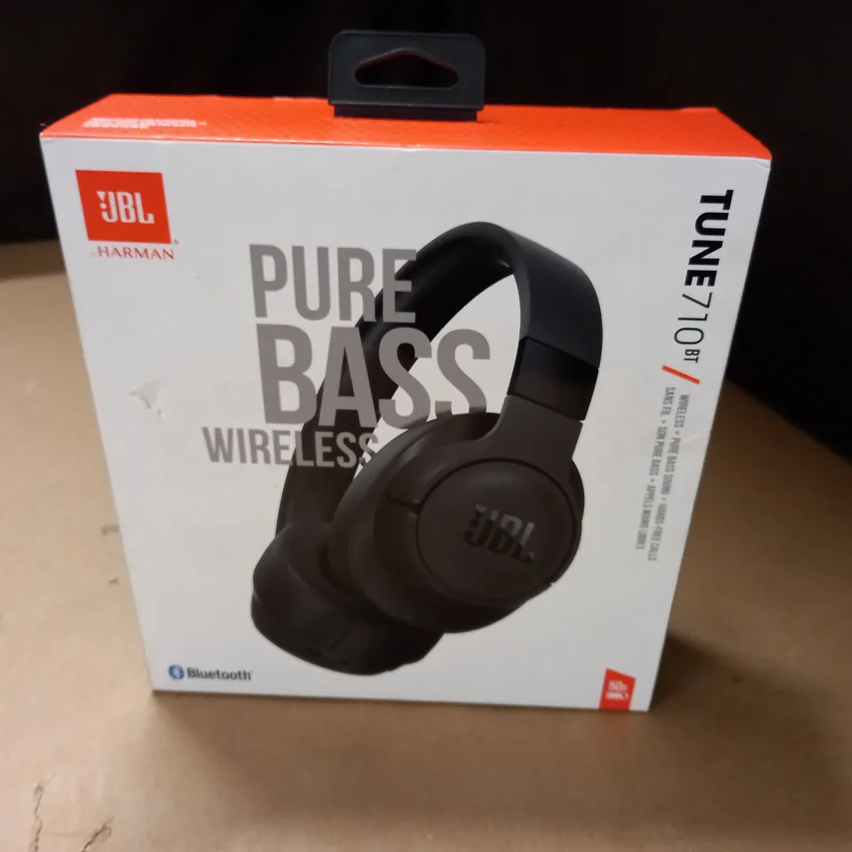 SEALED JBL TUNE 710 BT PURE BASS WIRELESS HEADPHONES