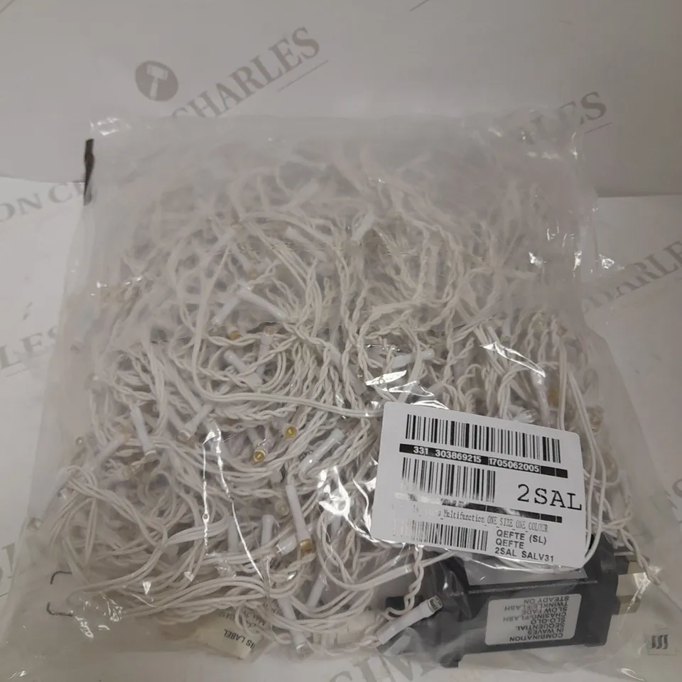 SET OF 480 MULTIFUNCTION ICICLE OUTDOOR CHRISTMAS LIGHTS RRP £49.99