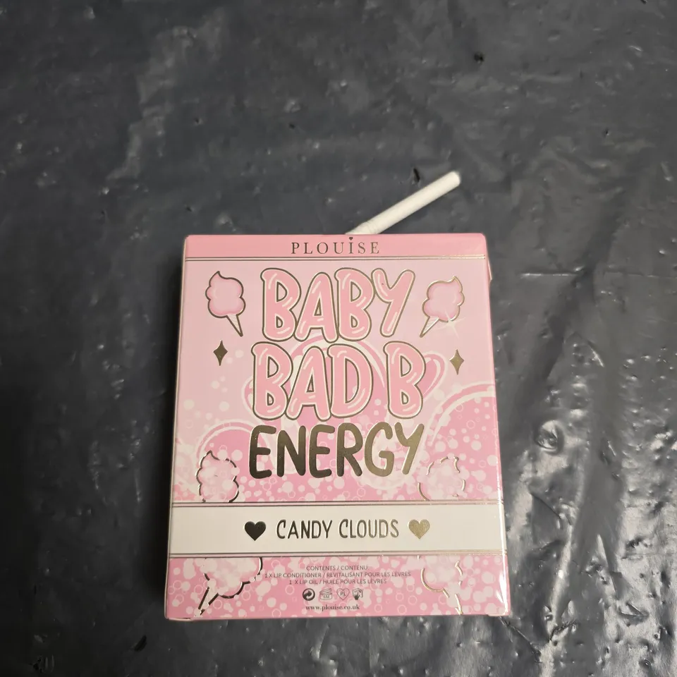 SEALED P LOUISE BABY BAD B ENERGY LIP OIL – CANDY CLOUDS (PINK BOX)