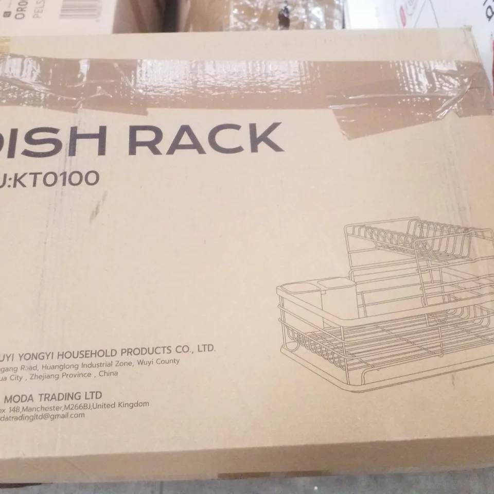 BOXED DISH RACK