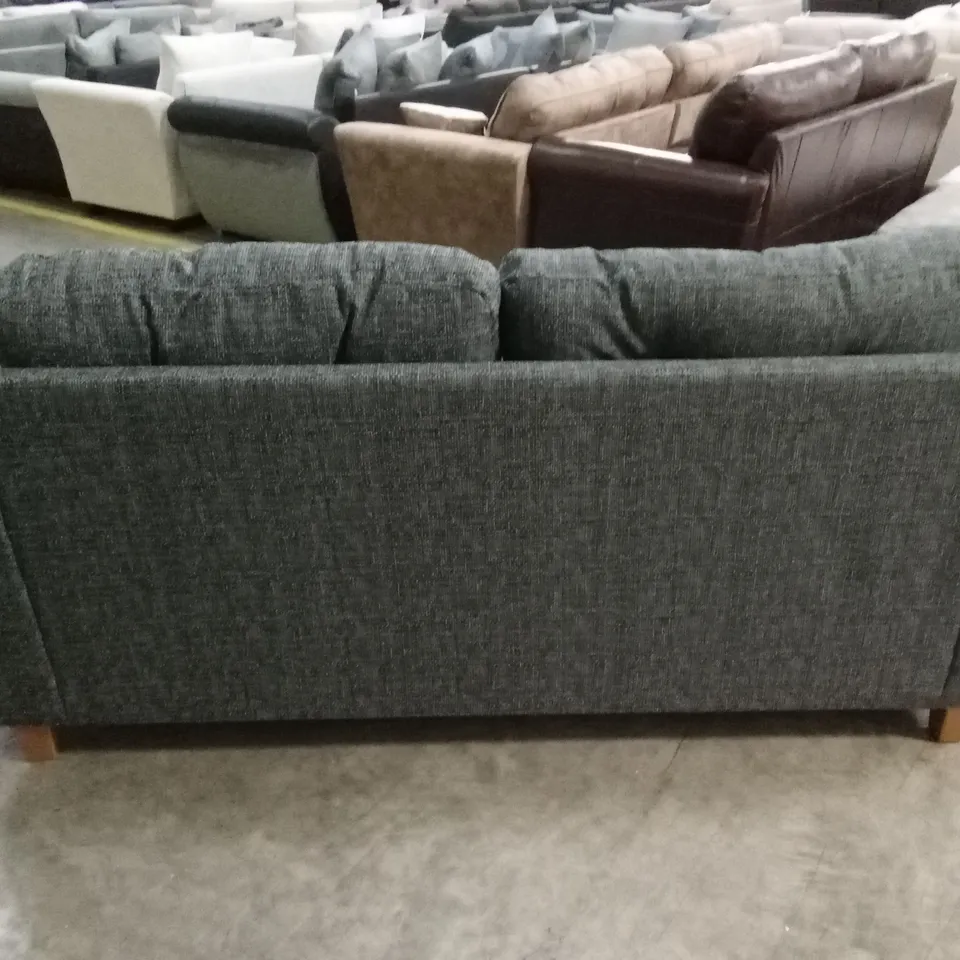 PRENT FABRIC 3 SEATER SOFA - GREY RRP £799