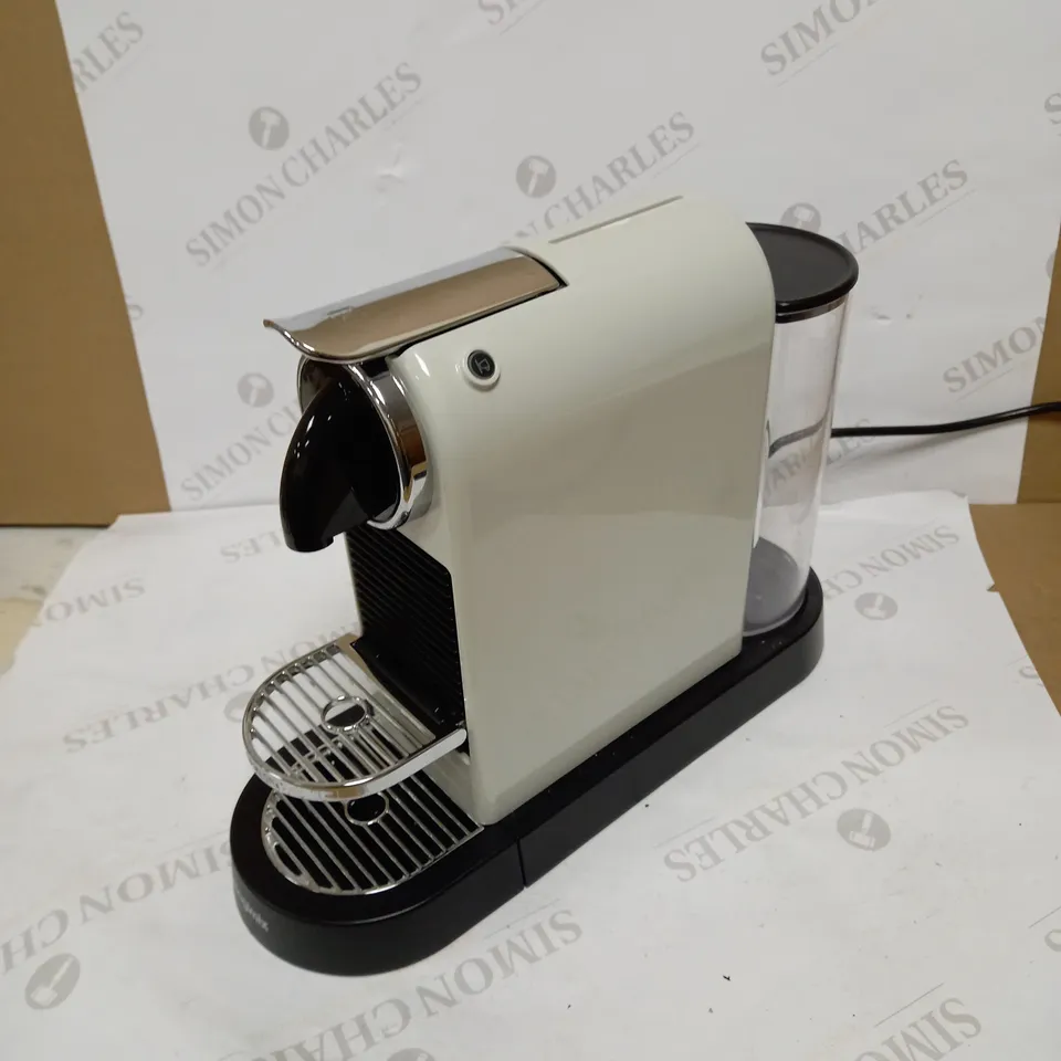 NESPRESSO CITIZ COFFEE MACHINE, WHITE BY MAGIMIX