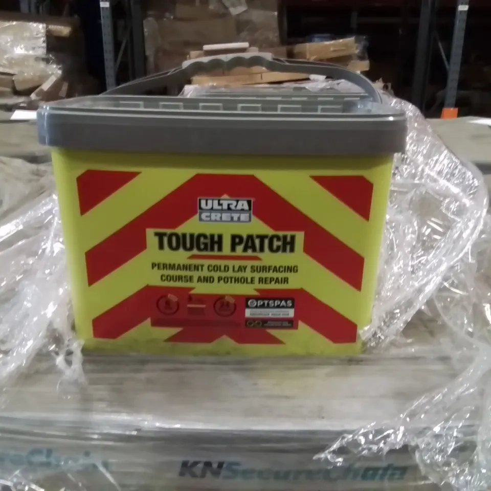 PALLET OF ULTRACRETE TOUGH PATCH POTHOLES REPAIR APPROXIMATELY 26 CASES//EXPIRY DATE 18.05.25 26KG PER CASE