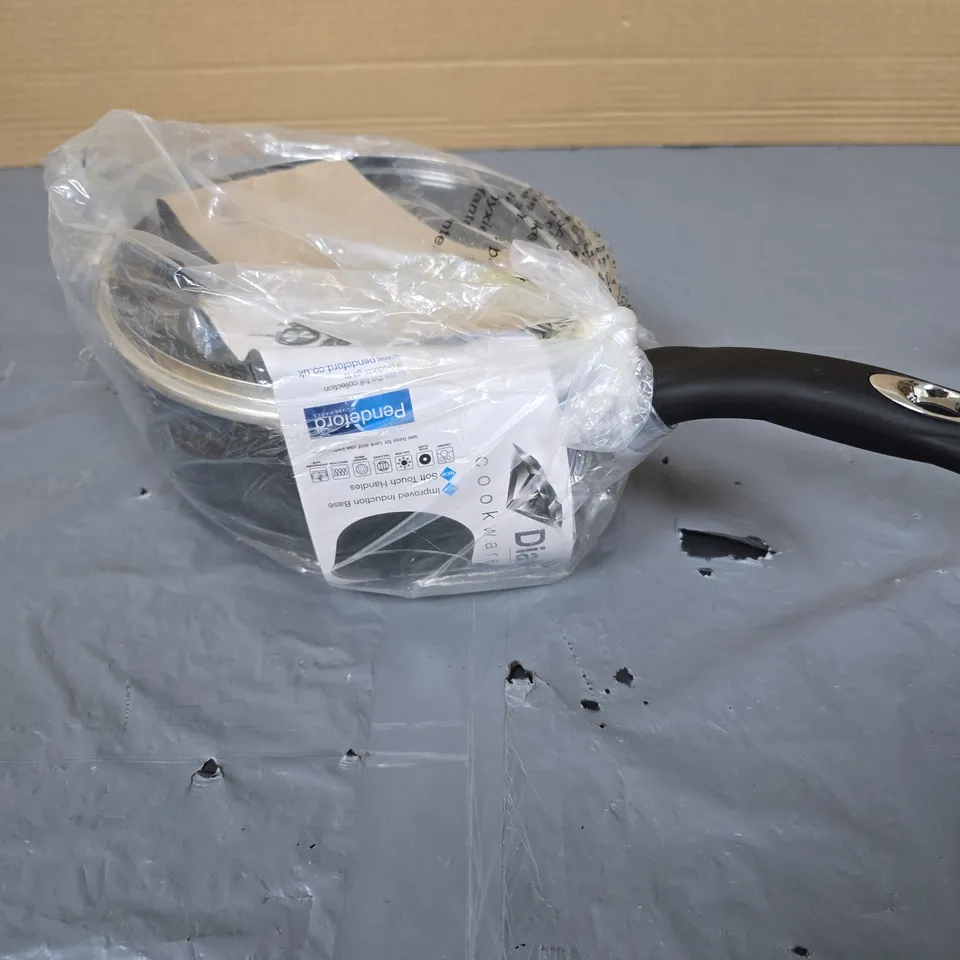DIAMOND RANGE 20CM NON STICK SAUCE PAN 