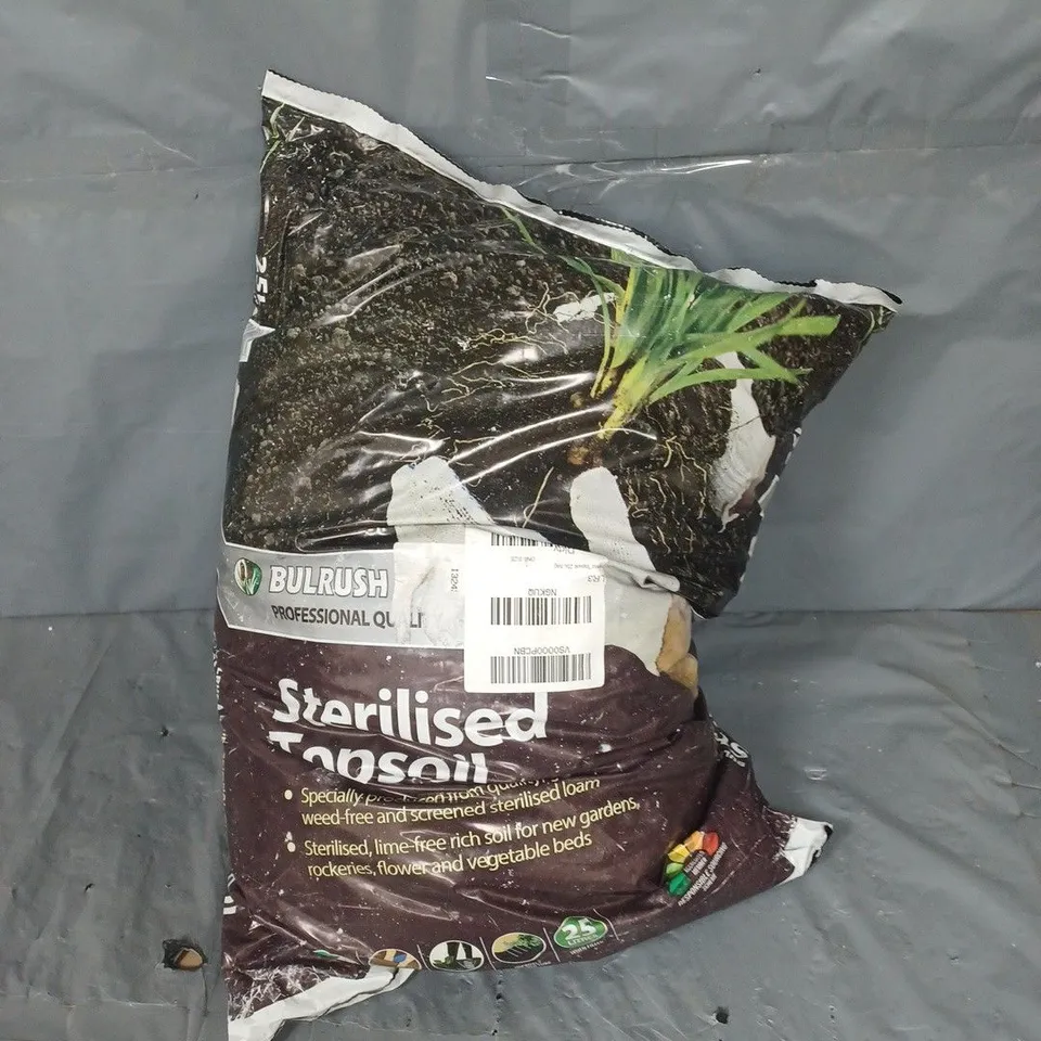 25L BAG WOODLAND STERALISED TOP SOIL - COLLECTION ONLY