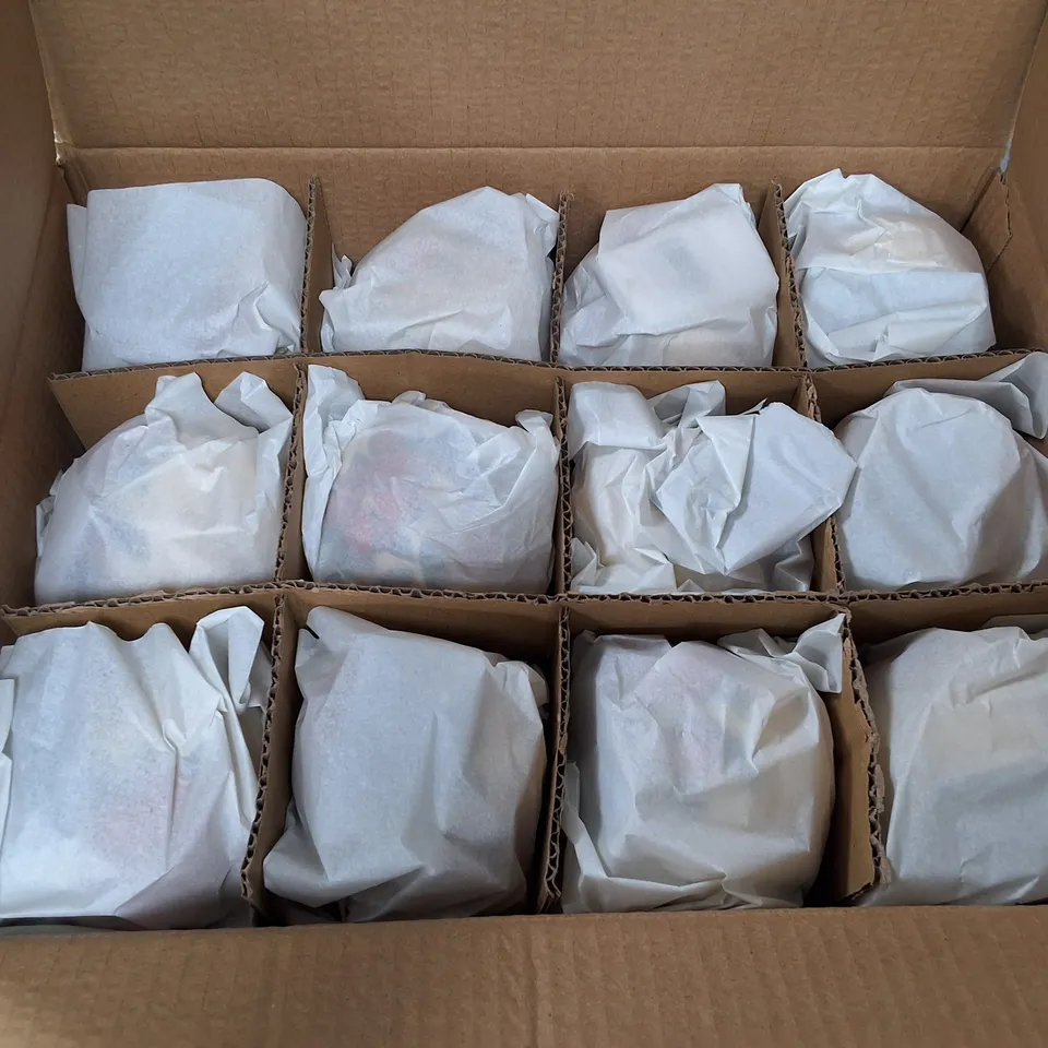 SET OF 12 GISELA GRAHAM FLOWER THEMED GOLD BAUBLES