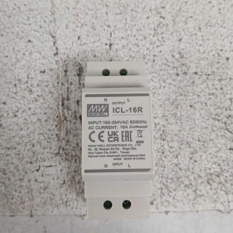MEAN WELL ICL-16R POWER SUPPLY – AC INPUT 180–264VAC 