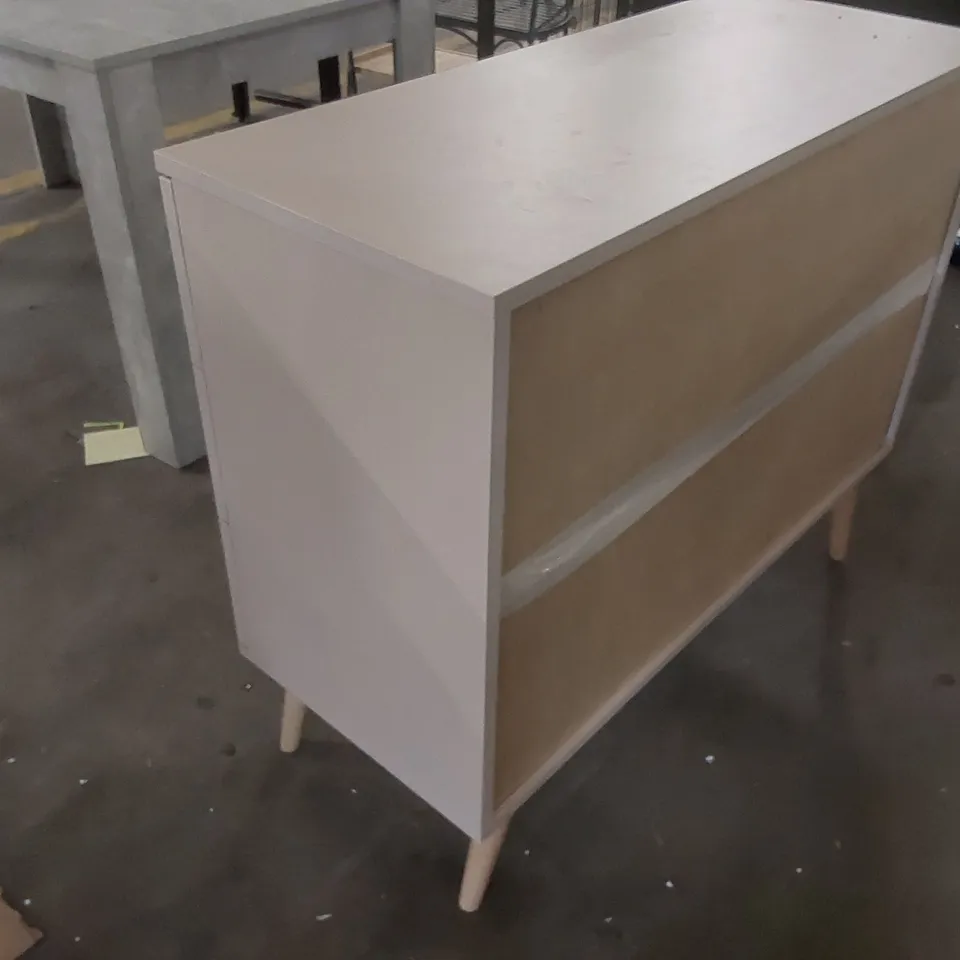 DESIGNER WOODEN 3 DRAWER CABINET