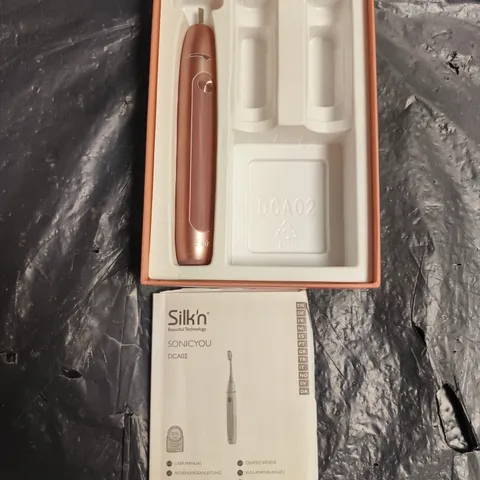 SILK'N SONICYOU SONIC TOOTHBRUSH DCA02 – ROSE GOLD (BOXED)