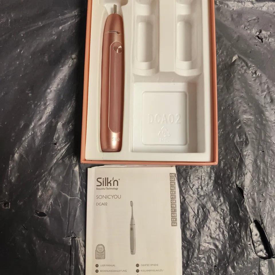 SILK'N SONICYOU SONIC TOOTHBRUSH DCA02 – ROSE GOLD (BOXED)