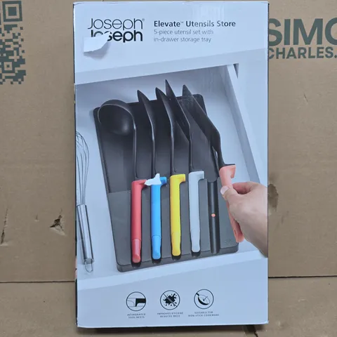 BOXED UTENSILS STORE 5-PIECE UTENSIL SET