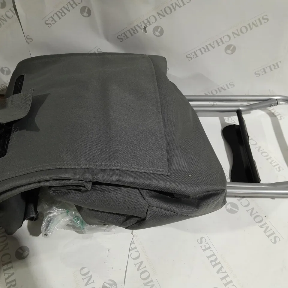 LOCK 'N LOCK INSULATED SHOPPING TROLLEY CART IN GREY 